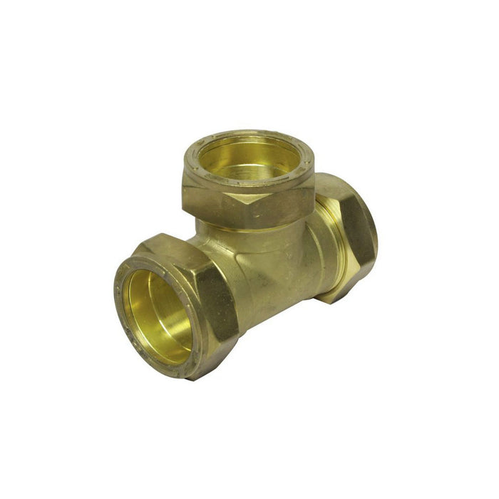 MEICO CC Pipe T Joint Socket (Brass)