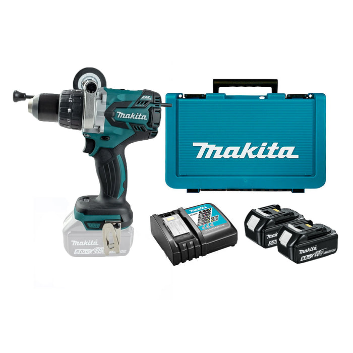 MAKITA DHP481RFE 18V Hammer Drill Kit (3.0AH)