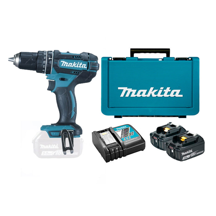 MAKITA DHP482RFE 18V Impact Drill Kit (3.0AH)