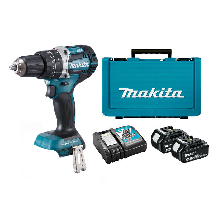 MAKITA DHP484RTE 18V Hammer Drill Kit (5.0AH)