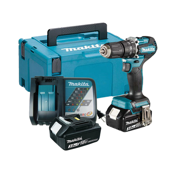 MAKITA DHP487RFJ 18V Hammer Drill Kit (3.0AH)