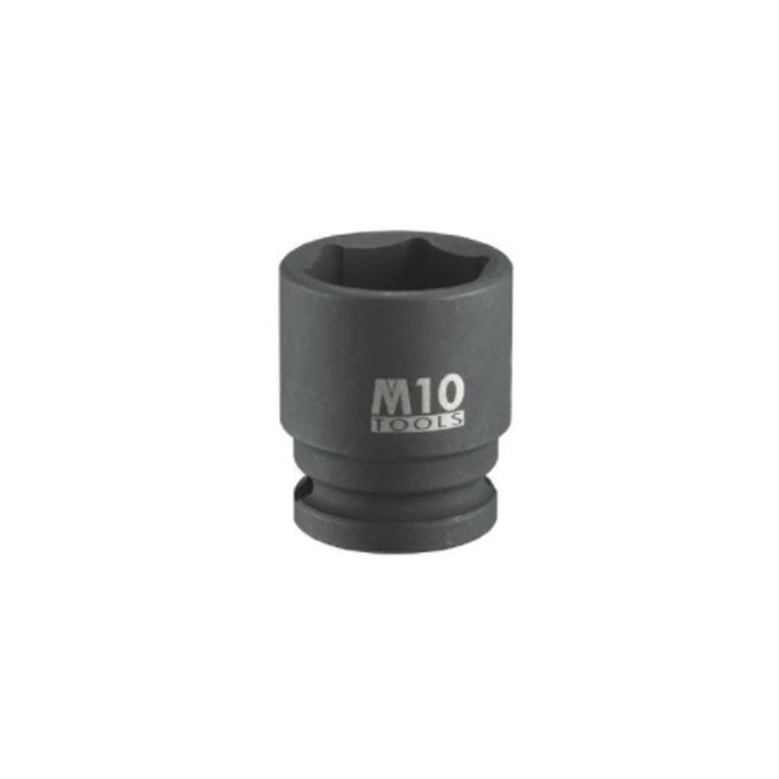 M10 1/2" Dr. 6PT Impact Socket (Metric Size)