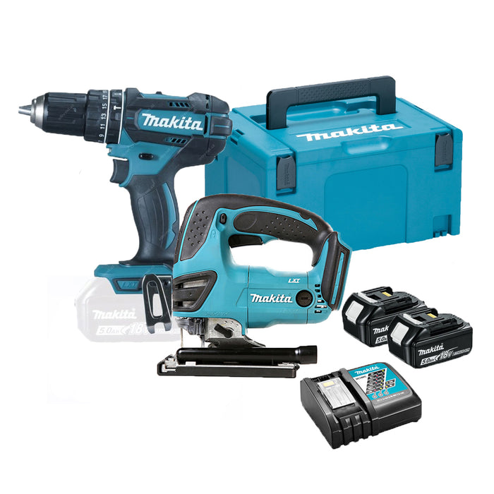 MAKITA DLX2209TJ 18V Cordless Drill/Jig Saw Combo Kit