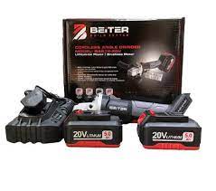 BEITER BA618 20V Cordless Angle Grinder 4" (5.0AH)