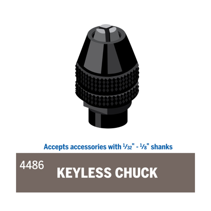 DREMEL 4486 Keyless Chuck