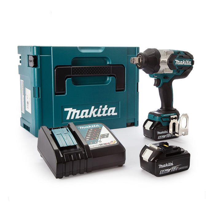 MAKITA DTW1001RTJ 18V Impact Wrench Kit (5.0AH)