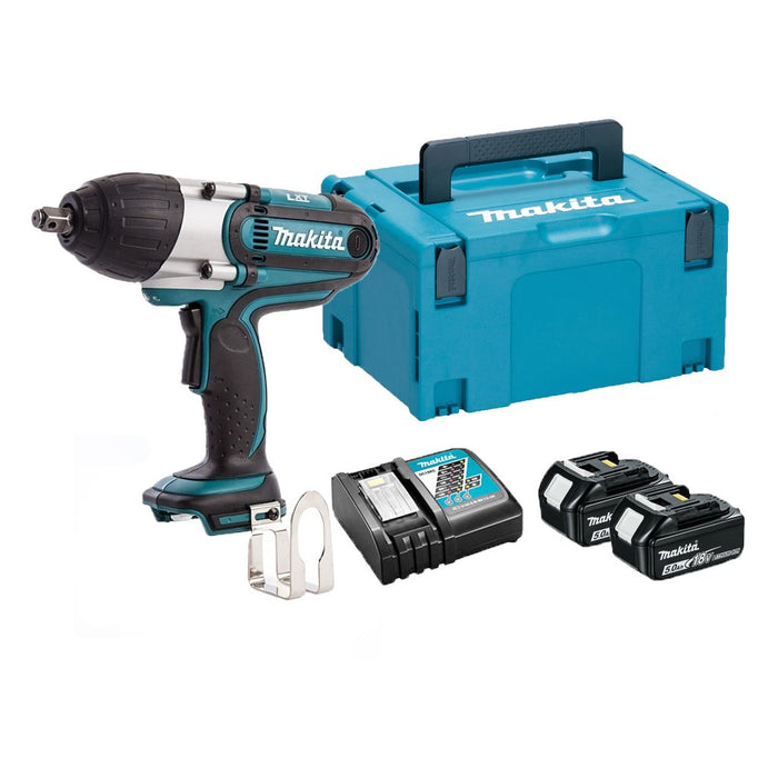MAKITA DTW450RTE 18V Cordless Impact Wrench (5.0AH)