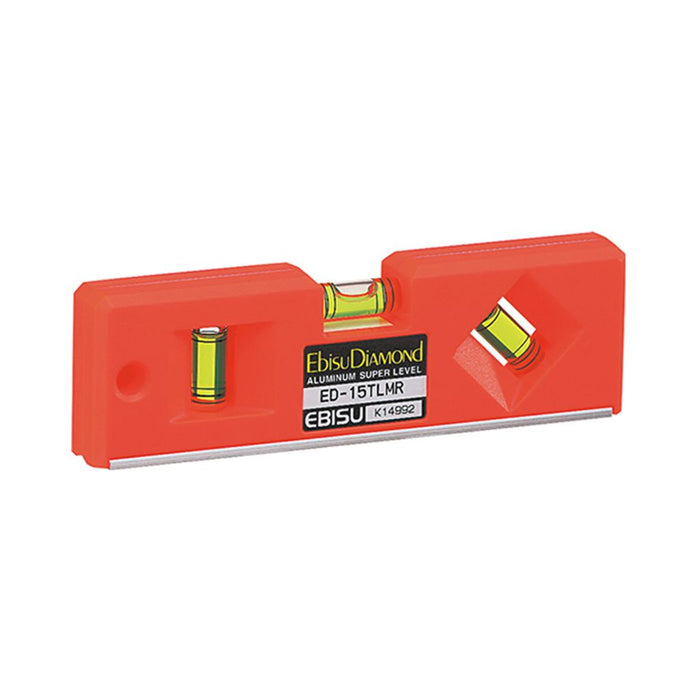 EBISU ED15TLMR Diamond Magnet Spirit Level (6")