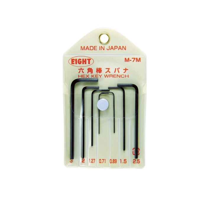 EIGHT M7M Mini Allen Key Set (0.71-3MM)