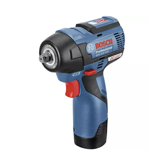 BOSCH GDS 10.8V-LI EC Impact Wrench Kit (2.0AH)
