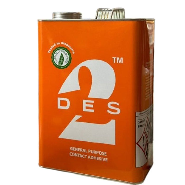 SINGAPORE DES 2 Adhesive Glue Formaldehyde-Free (3.0 Ltr)