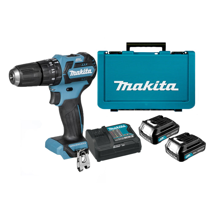 MAKITA HP332DSAE 12V Hammer Drill Kit (2.0AH)