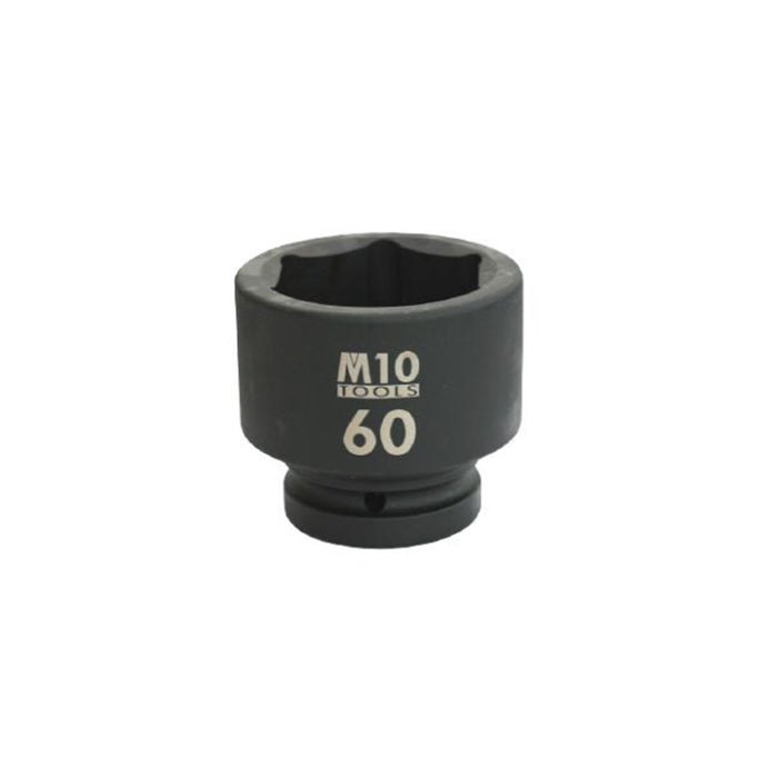 M10 1" Dr. 6PT Impact Socket (Metric Size)