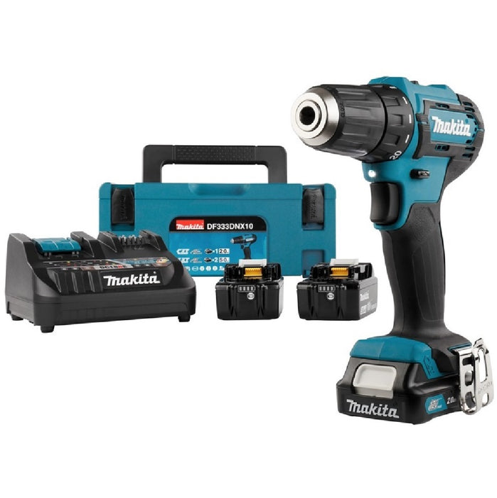 MAKITA DF333DNX10 12V Cordless Drill (2.0AH)