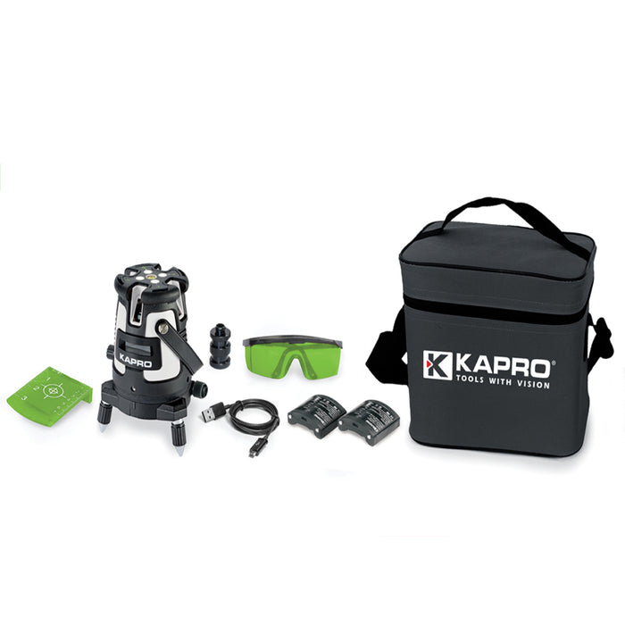 KAPRO 875G Green Auto Laser Level (4V1H)