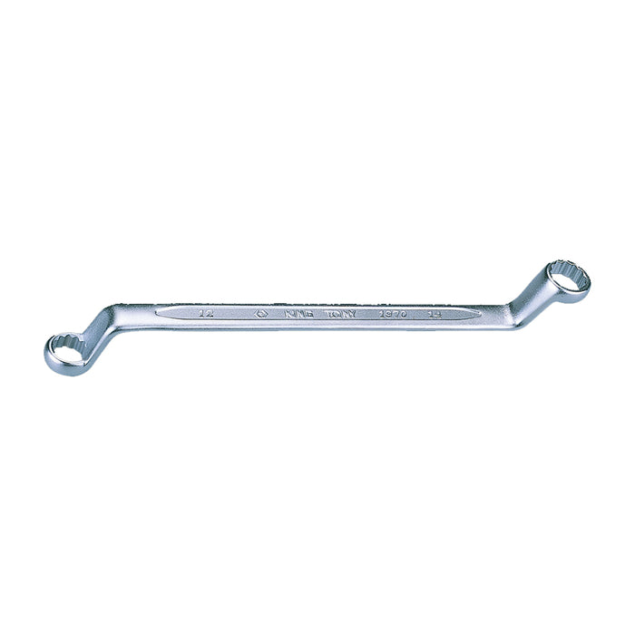 KING TONY 1970 Offset Ring Spanner 75° (Metric Size)