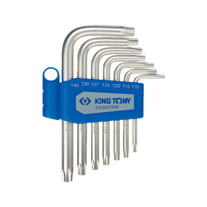 KING TONY 20307PR Star L-Wrench Set (7 Pieces)