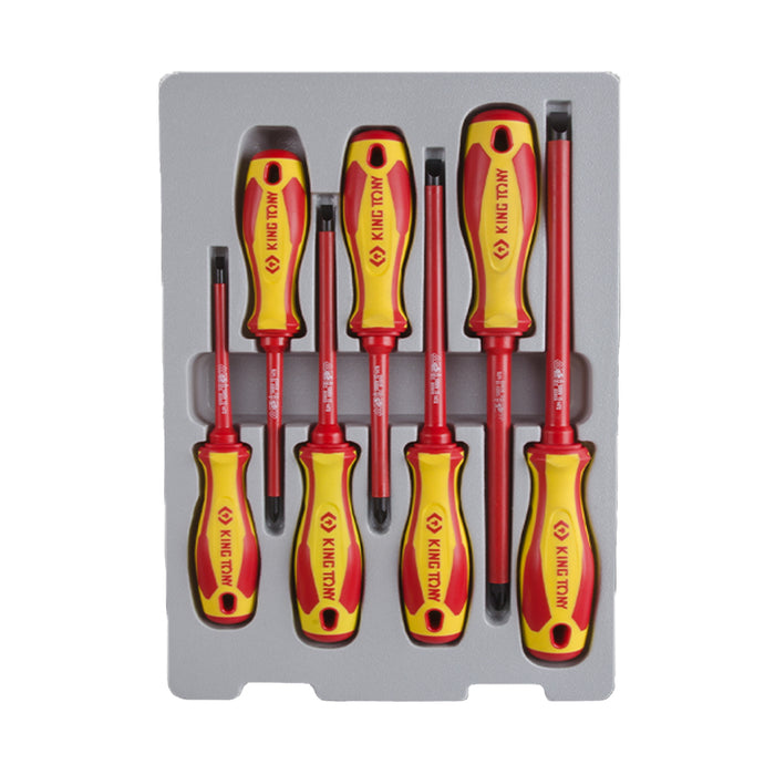 KING TONY 30617MR Insulated Screwdriver Set (7 Pieces)