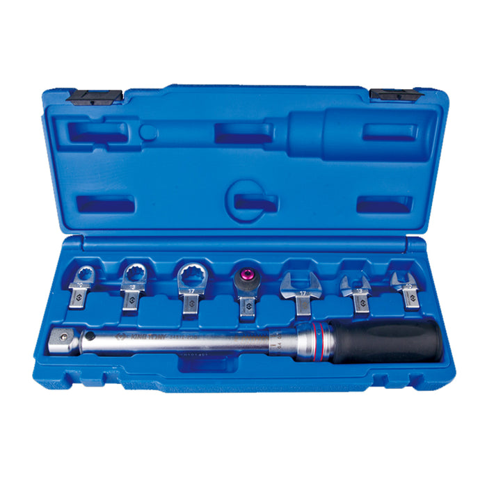 KING TONY 345104D08MR Interchangeable Torque Wrench (6-60Nm) 8 Pieces