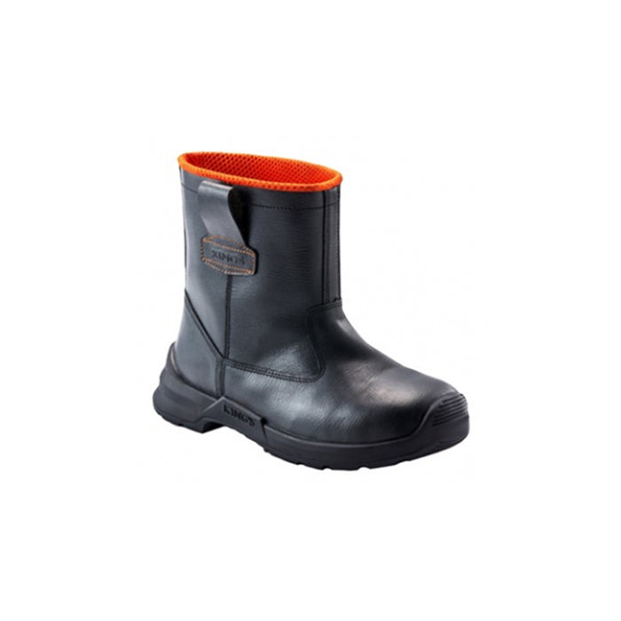 KING KWD205C Black Safety Shoes (Slip-On)