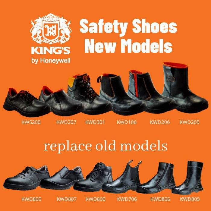 KING KWS200C Low Cut Safety Shoes (Lace Up)