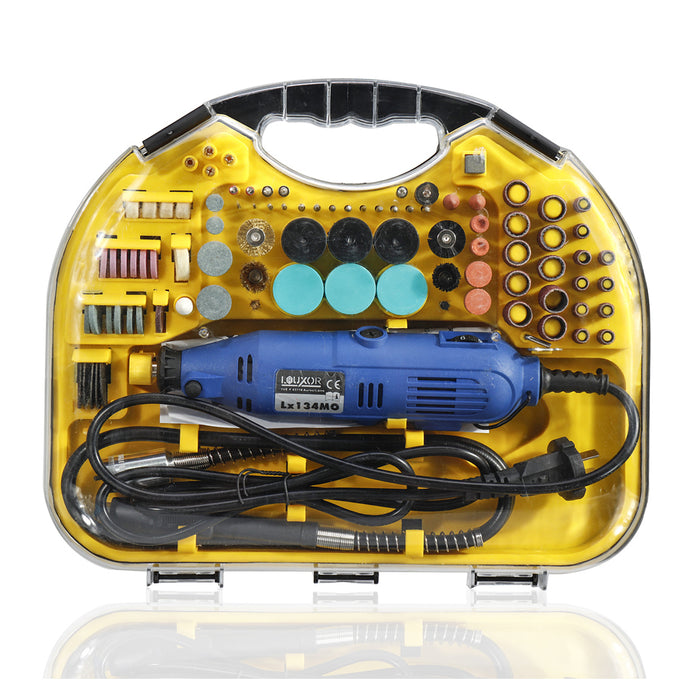 LX134MO Mini Die Grinder Set (211 Pieces)