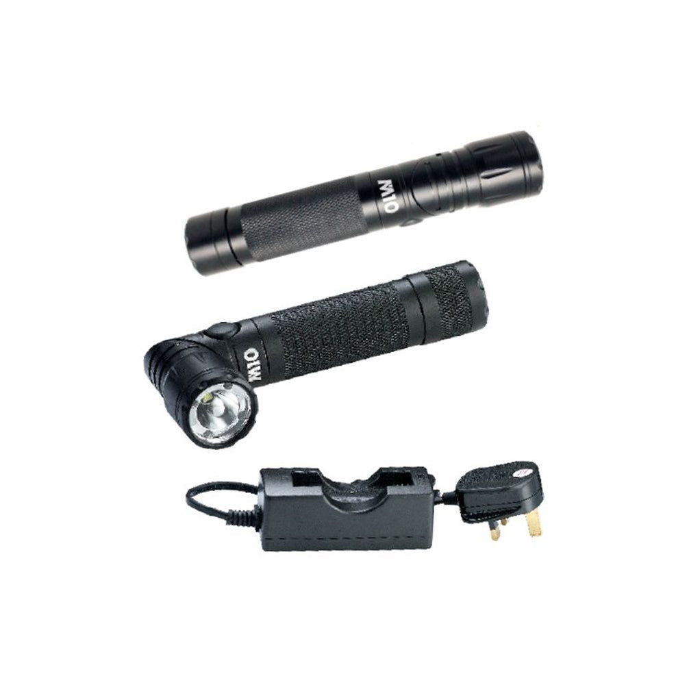 M10 LE286 LED Rechargeable L-Torchlight — Teck Cheong Hardware Pte Ltd