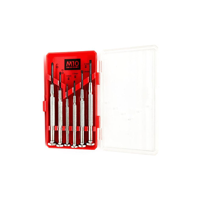 M10 1300 Jewelers Precision Screwdriver Set (6 Pieces)