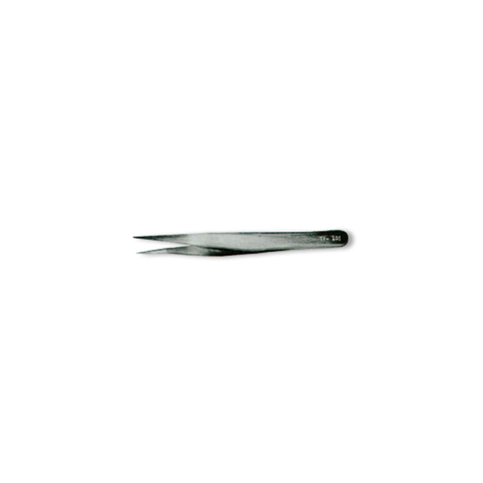 M10 TI-201 Stainless Steel Tweezer (Pointed Tip)