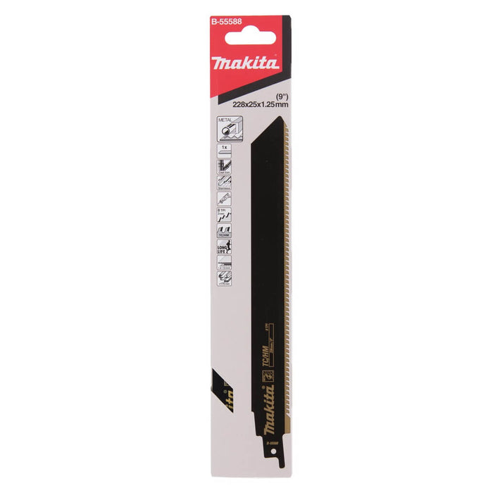 MAKITA B-55588 TC Sabre Saw Blade 8TPI (9")