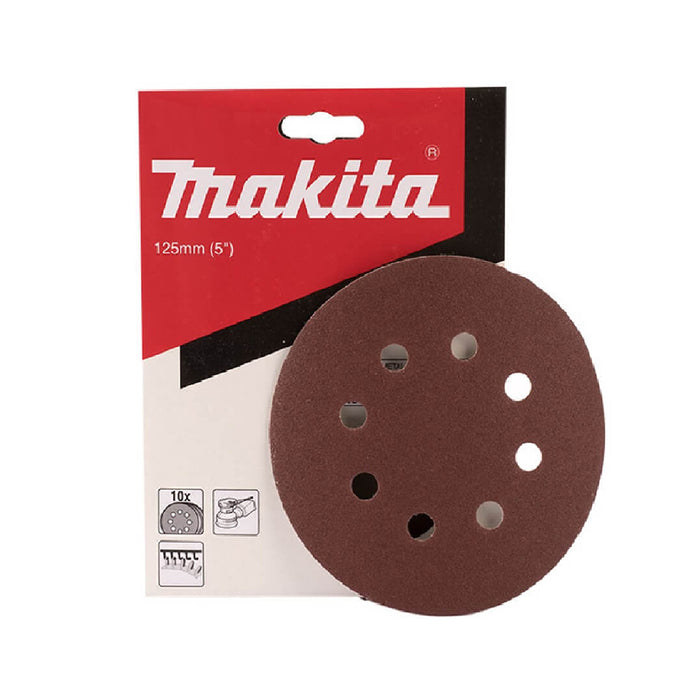 MAKITA D-54134 Hook/Loop Sanding Disc 5" (10 Pieces)