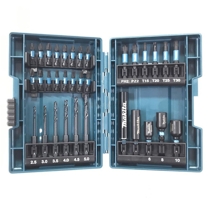 MAKITA E-06622 Impact Drill & Screw bit Set (33 Pieces)