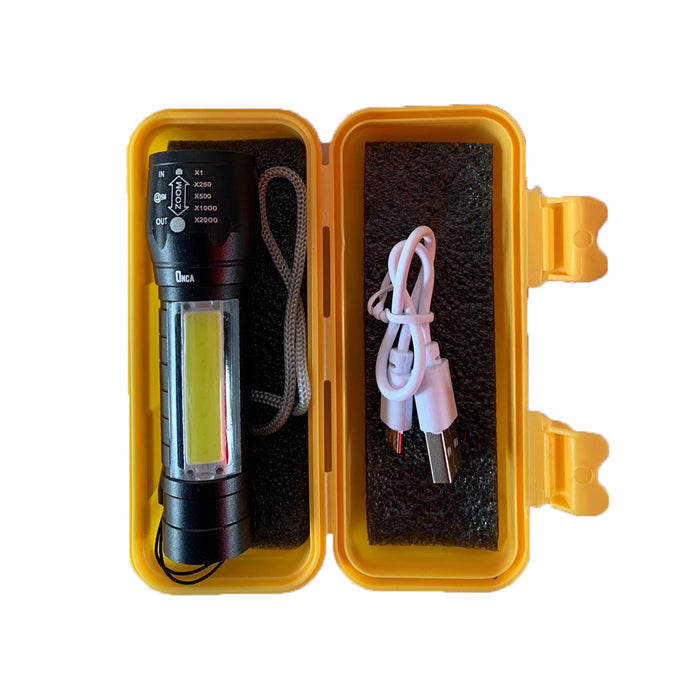 ONCA MLTL-2792 Mini LED Torchlight (Rechargeable)
