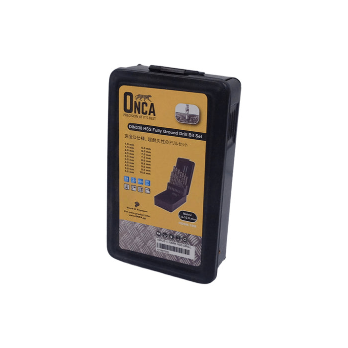 ONCA HDSM-19M HSS Heavy Duty Drill Bit Set