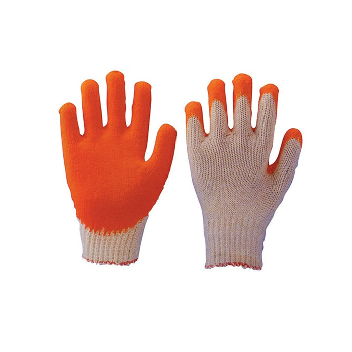 Orange Rubber Palm Glove (1 Pair)