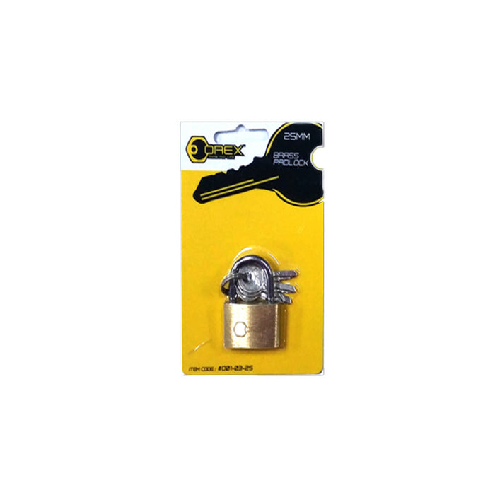 OREX Brass Padlock (20-40MM)