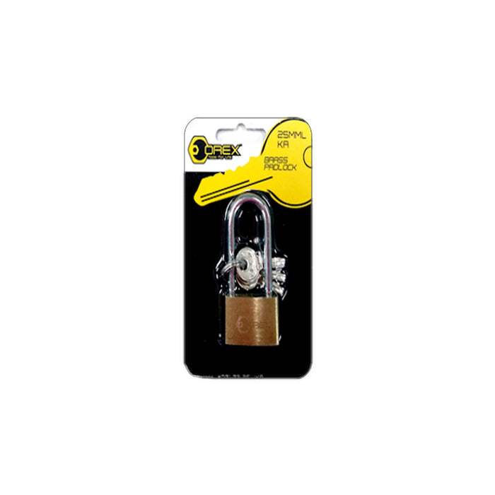 OREX Key Alike Brass Long Padlock (20-40MM)