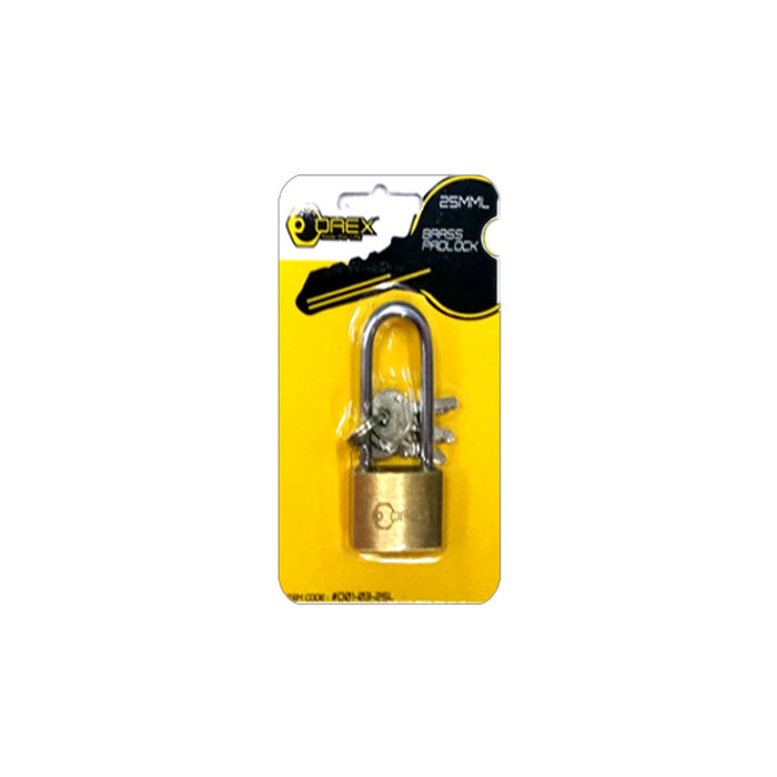 OREX Brass Long Padlock (20-40MM)