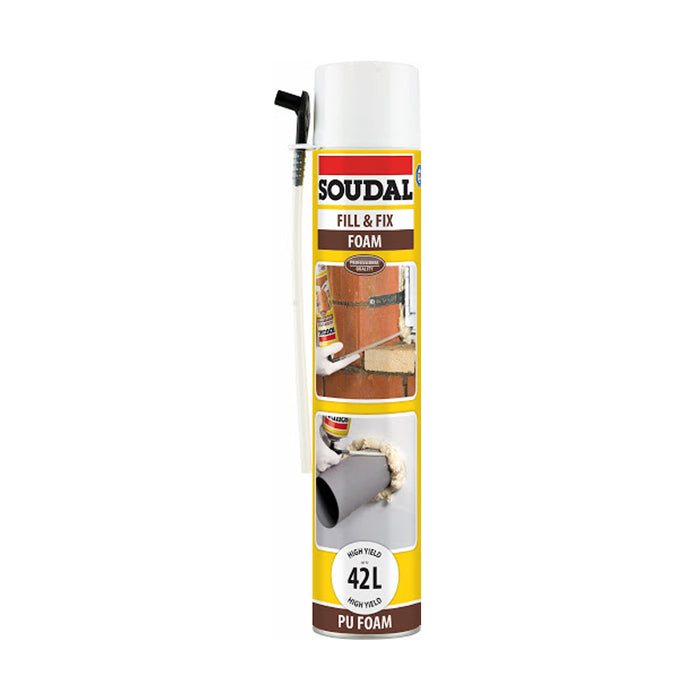 SOUDAL Fill & Fix PU Foam Spray (750ML)