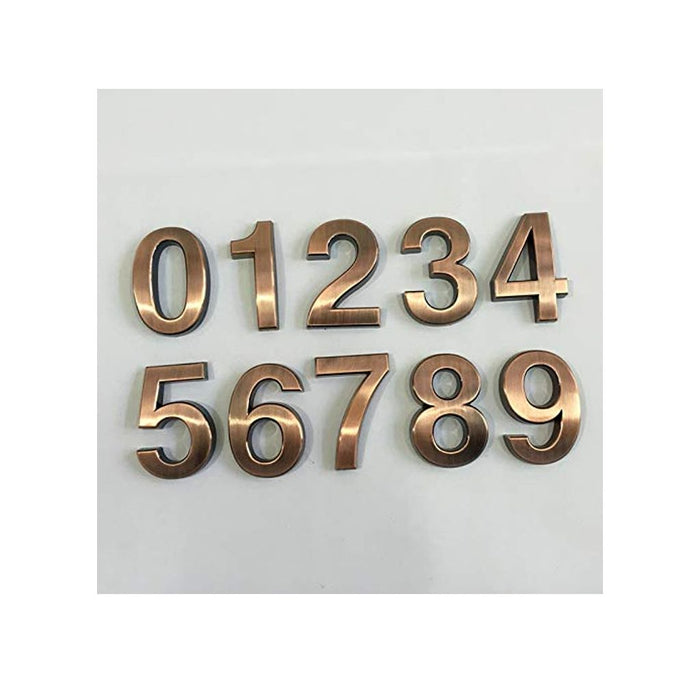 PVC House Number (2")
