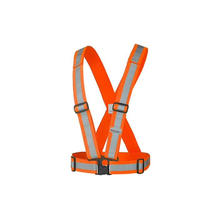 Orange Elastic Safety Vest