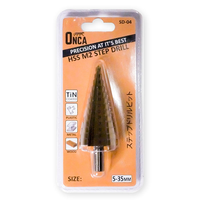 ONCA SD-04 Step Drill Bit (5-35MM)
