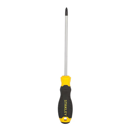 STANLEY STMT60811-8 Cushion Grip Screw Driver (PH2X150MM) (+)
