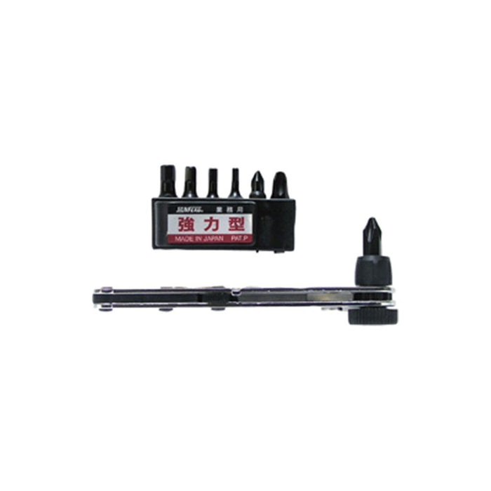 SUNFLAG 777-WH8 Ratchet Screwdriver Set
