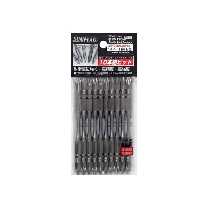 SUNFLAG TTV2110M Torx Screw Bit (2 X 110) (1 Piece) (+)