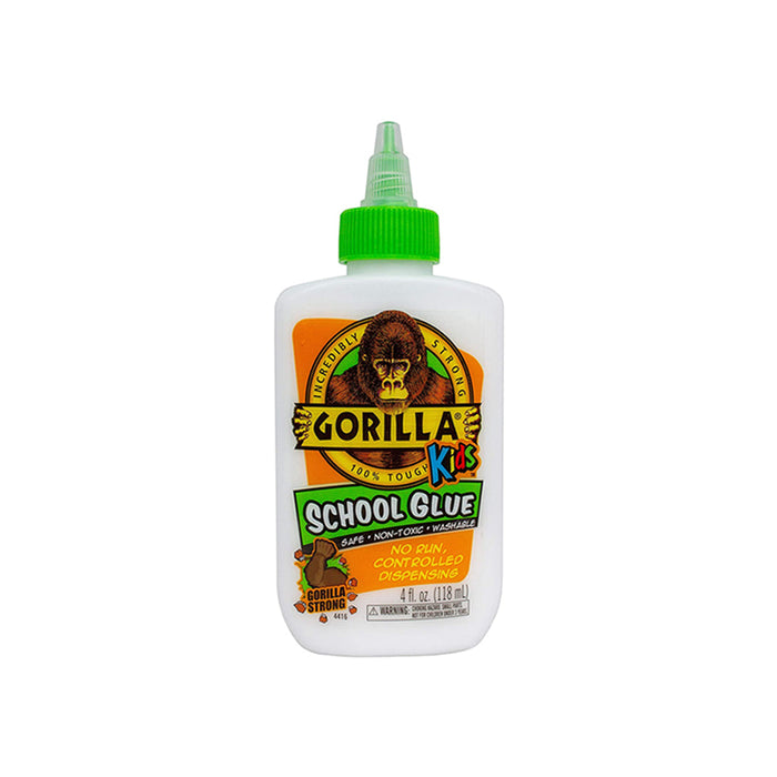 GORILLA 2754203 Kids School Glue (4OZ)