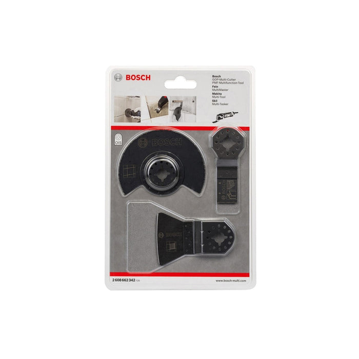 BOSCH GOP Basic Tile Blade Set (3 Pieces)