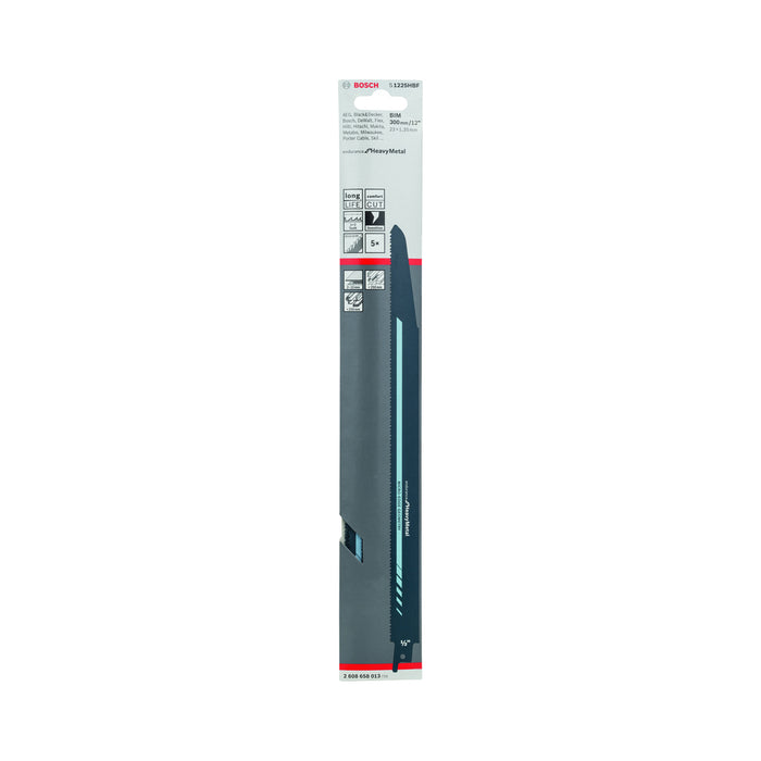 BOSCH S1225HBF Sabre Saw Blades (5 Pieces)