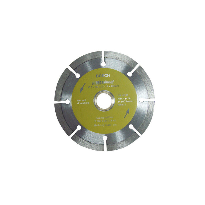 BOSCH Diamond Cutting Disc Yellow Wet/Dry (4")