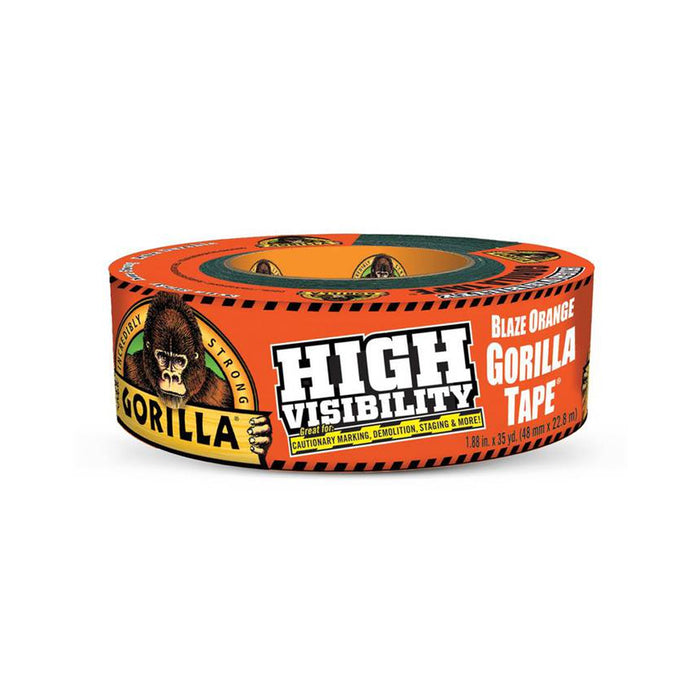 GORILLA High Visibility Blaze Orange Tape